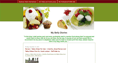 Desktop Screenshot of mybellydiaries.blogspot.com