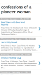 Mobile Screenshot of confessionsofapioneerwoman.blogspot.com