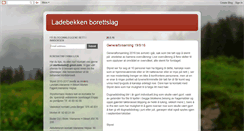 Desktop Screenshot of ladebekken.blogspot.com