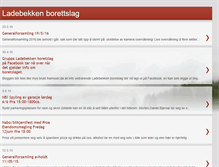 Tablet Screenshot of ladebekken.blogspot.com