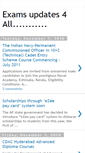 Mobile Screenshot of exams-time.blogspot.com