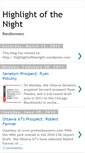 Mobile Screenshot of highlightofthenight.blogspot.com