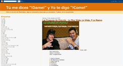 Desktop Screenshot of damecome.blogspot.com