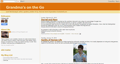 Desktop Screenshot of grandmas-on-the-go.blogspot.com