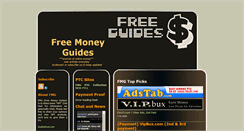 Desktop Screenshot of freemoneyguides.blogspot.com