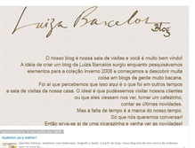 Tablet Screenshot of luizabarcelos.blogspot.com