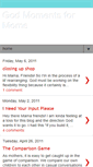 Mobile Screenshot of godmomentsformoms.blogspot.com