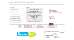 Desktop Screenshot of online-carros.blogspot.com
