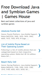 Mobile Screenshot of free-games-house.blogspot.com