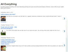 Tablet Screenshot of 1-everything.blogspot.com