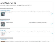 Tablet Screenshot of bebegimeciciler.blogspot.com