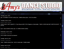 Tablet Screenshot of amysdancestudio.blogspot.com
