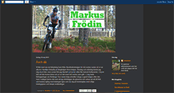 Desktop Screenshot of markusfrodin.blogspot.com