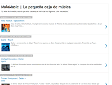 Tablet Screenshot of malamusic.blogspot.com