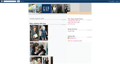 Desktop Screenshot of gap-outlet-store.blogspot.com