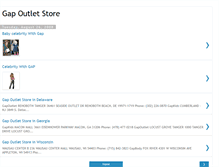 Tablet Screenshot of gap-outlet-store.blogspot.com