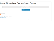 Tablet Screenshot of espaciopunto8.blogspot.com