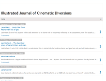 Tablet Screenshot of cinematicdiversions.blogspot.com