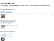 Tablet Screenshot of amor-deamistad.blogspot.com