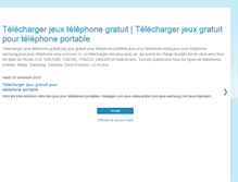 Tablet Screenshot of jeux-portables.blogspot.com