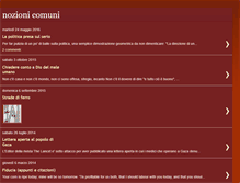 Tablet Screenshot of nozionicomuni.blogspot.com