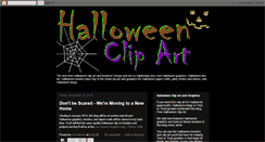 Desktop Screenshot of free-halloween-clipart.blogspot.com