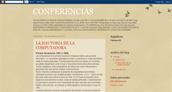 Desktop Screenshot of conferencias-semanaacademica.blogspot.com