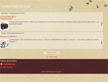 Tablet Screenshot of conferencias-semanaacademica.blogspot.com