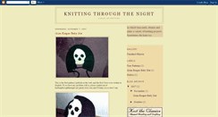 Desktop Screenshot of knittingthroughthenight.blogspot.com