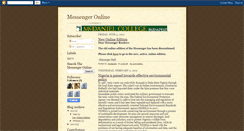 Desktop Screenshot of mcdanielmessengeronline.blogspot.com