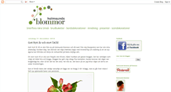 Desktop Screenshot of holmsundsblommor.blogspot.com