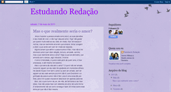 Desktop Screenshot of estudandoredacao.blogspot.com