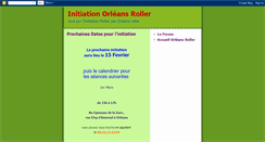 Desktop Screenshot of initiationorleansroller.blogspot.com