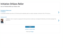 Tablet Screenshot of initiationorleansroller.blogspot.com