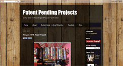 Desktop Screenshot of patentpendingprojects.blogspot.com
