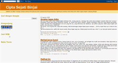 Desktop Screenshot of ciptasejatibinjai.blogspot.com