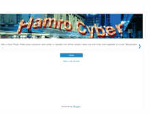 Tablet Screenshot of hamrocyber.blogspot.com