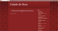 Desktop Screenshot of caindo-de-boca.blogspot.com