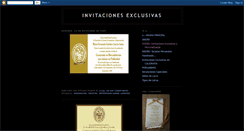 Desktop Screenshot of invitacionesexclusivasbyross.blogspot.com