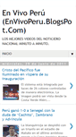 Mobile Screenshot of envivoperu.blogspot.com