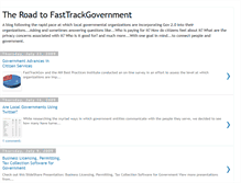 Tablet Screenshot of fasttrackgov.blogspot.com