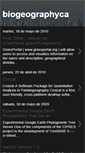 Mobile Screenshot of biogeographyca.blogspot.com