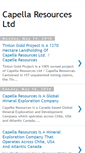 Mobile Screenshot of capellaresourcesltd.blogspot.com