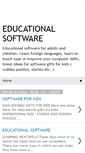 Mobile Screenshot of educationalsoftware-giftideas.blogspot.com