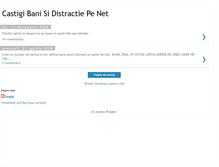 Tablet Screenshot of castigibanisidistractie.blogspot.com