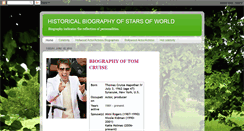 Desktop Screenshot of famestarsbiography.blogspot.com