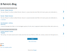 Tablet Screenshot of bpatricksblog.blogspot.com