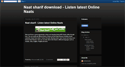 Desktop Screenshot of listenonlinenaats.blogspot.com