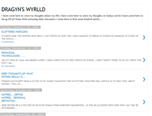 Tablet Screenshot of dragynwyrlld.blogspot.com