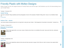 Tablet Screenshot of friendlyplasticwithmoltendesigns.blogspot.com
